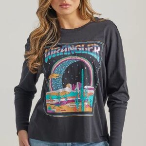 WRANGLER RETRO OVERSIZED LONG SLEEVE TEE